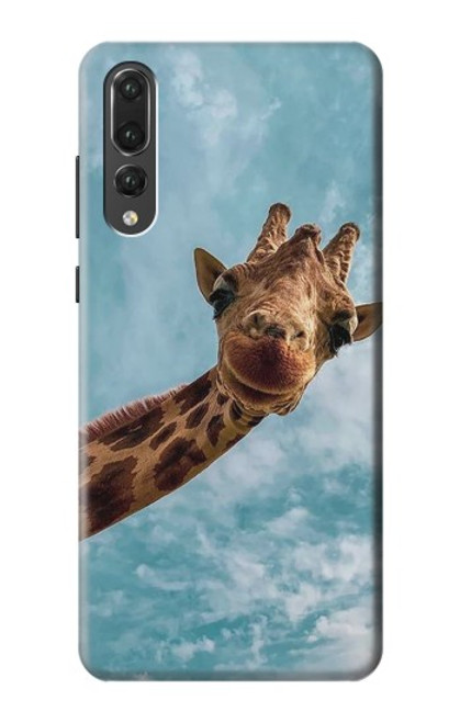 S3680 Cute Smile Giraffe Case For Huawei P20 Pro