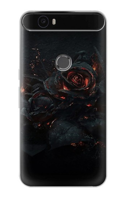 S3672 Burned Rose Case For Huawei Nexus 6P
