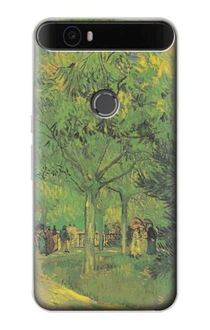 S3748 Van Gogh A Lane in a Public Garden Case For Huawei Nexus 6P