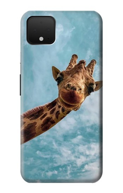 S3680 Cute Smile Giraffe Case For Google Pixel 4