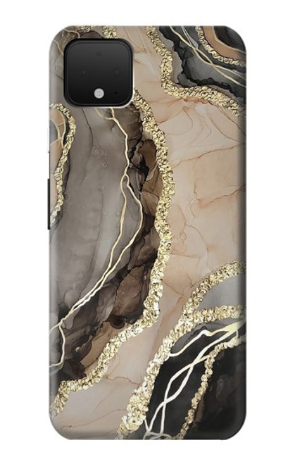 S3700 Marble Gold Graphic Printed Case For Google Pixel 4