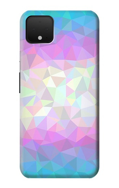 S3747 Trans Flag Polygon Case For Google Pixel 4