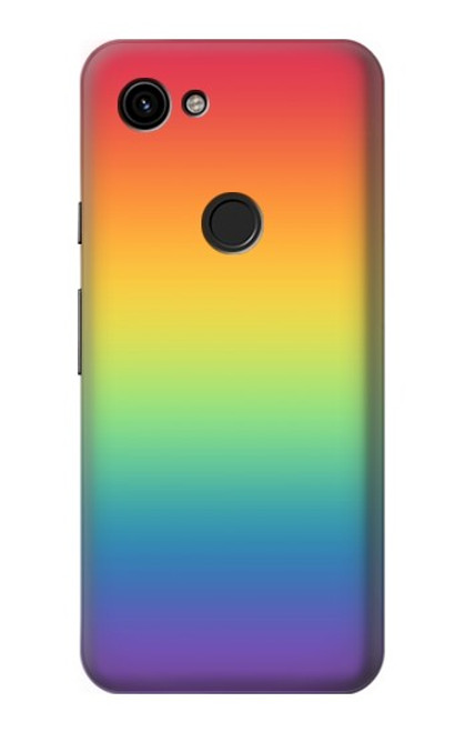 S3698 LGBT Gradient Pride Flag Case For Google Pixel 3a