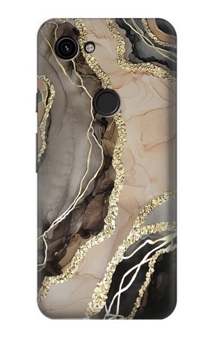 S3700 Marble Gold Graphic Printed Case For Google Pixel 3a