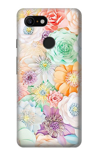 S3705 Pastel Floral Flower Case For Google Pixel 3