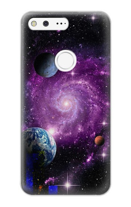 S3689 Galaxy Outer Space Planet Case For Google Pixel XL