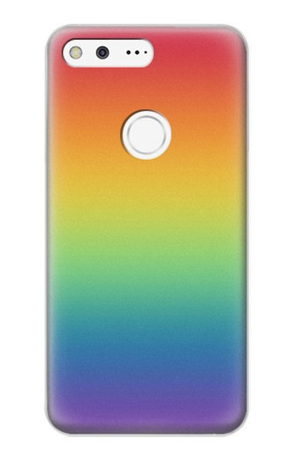 S3698 LGBT Gradient Pride Flag Case For Google Pixel XL