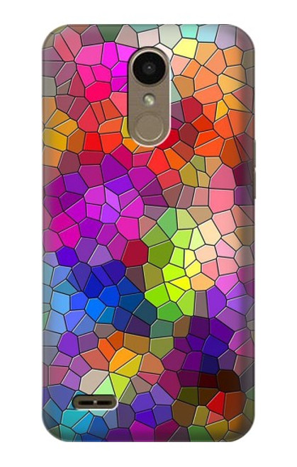 S3677 Colorful Brick Mosaics Case For LG K10 (2018), LG K30