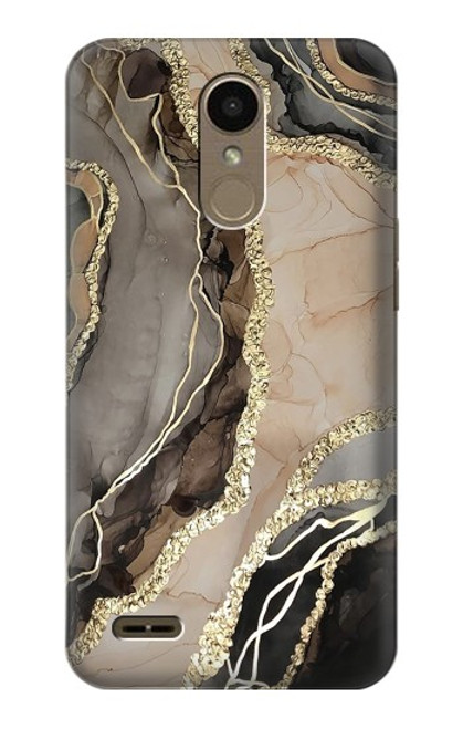 S3700 Marble Gold Graphic Printed Case For LG K10 (2018), LG K30