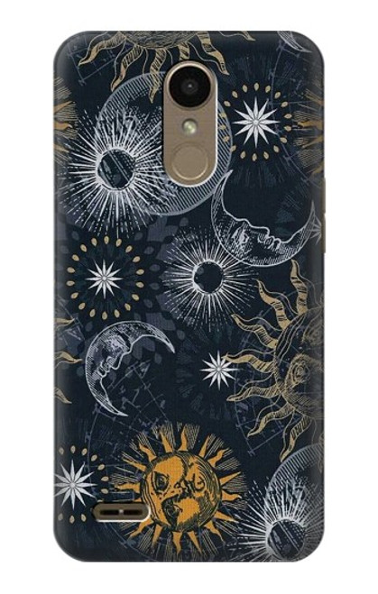 S3702 Moon and Sun Case For LG K10 (2018), LG K30