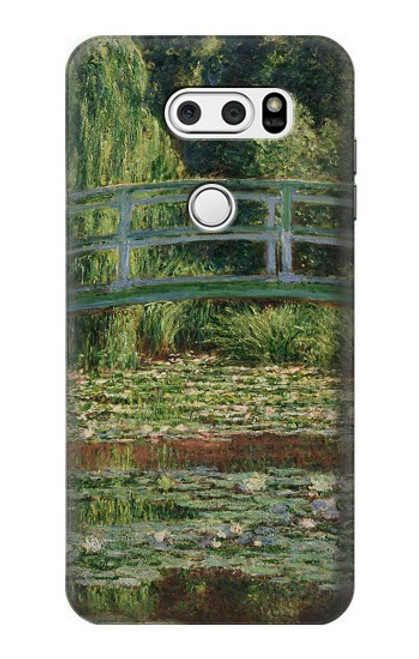S3674 Claude Monet Footbridge and Water Lily Pool Case For LG V30, LG V30 Plus, LG V30S ThinQ, LG V35, LG V35 ThinQ