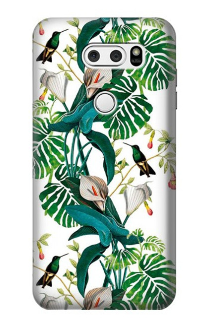 S3697 Leaf Life Birds Case For LG V30, LG V30 Plus, LG V30S ThinQ, LG V35, LG V35 ThinQ