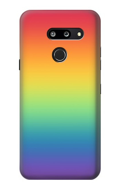 S3698 LGBT Gradient Pride Flag Case For LG G8 ThinQ