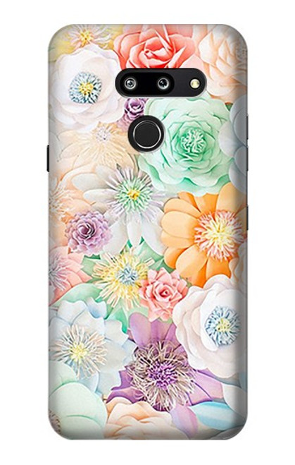 S3705 Pastel Floral Flower Case For LG G8 ThinQ