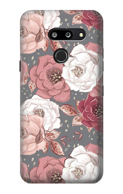 S3716 Rose Floral Pattern Case For LG G8 ThinQ