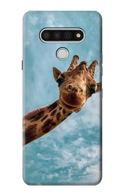 S3680 Cute Smile Giraffe Case For LG Stylo 6