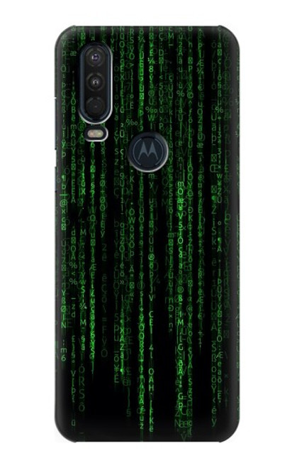 S3668 Binary Code Case For Motorola One Action (Moto P40 Power)