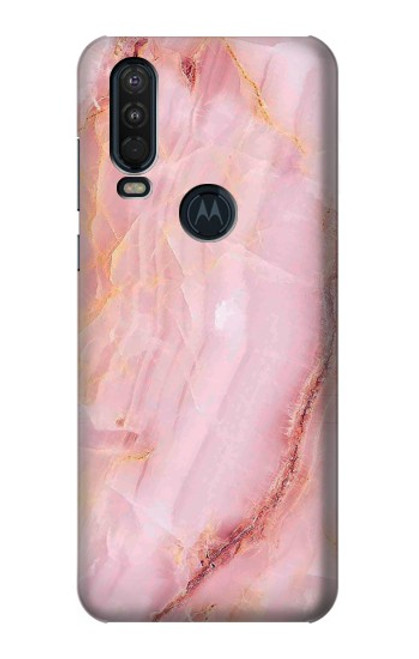 S3670 Blood Marble Case For Motorola One Action (Moto P40 Power)