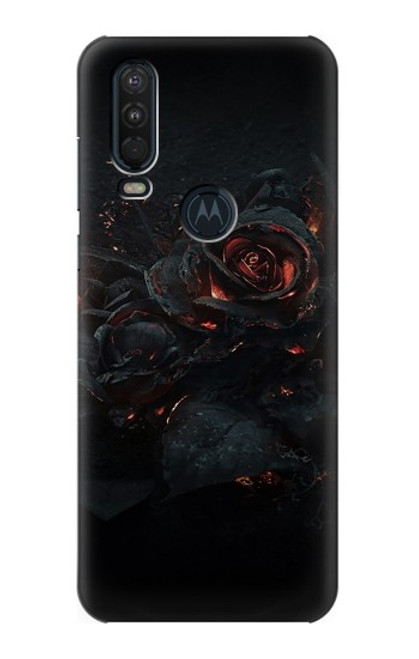 S3672 Burned Rose Case For Motorola One Action (Moto P40 Power)