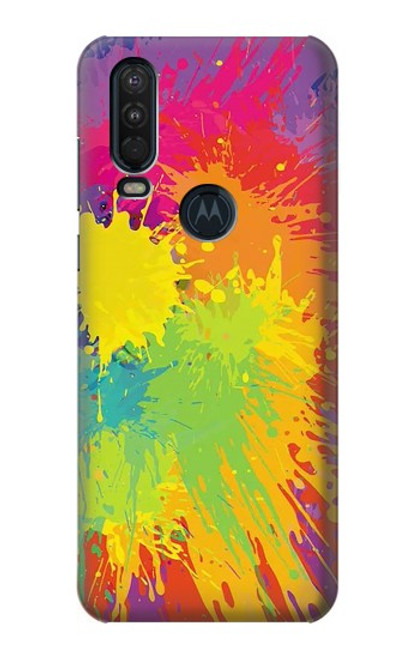 S3675 Color Splash Case For Motorola One Action (Moto P40 Power)