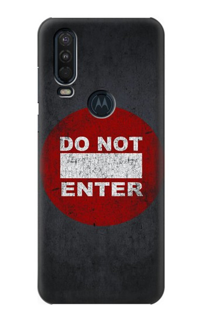 S3683 Do Not Enter Case For Motorola One Action (Moto P40 Power)