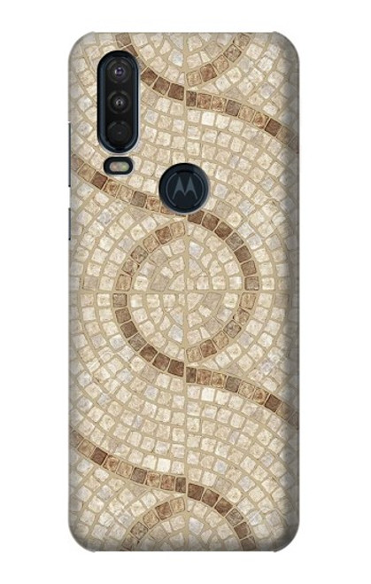 S3703 Mosaic Tiles Case For Motorola One Action (Moto P40 Power)