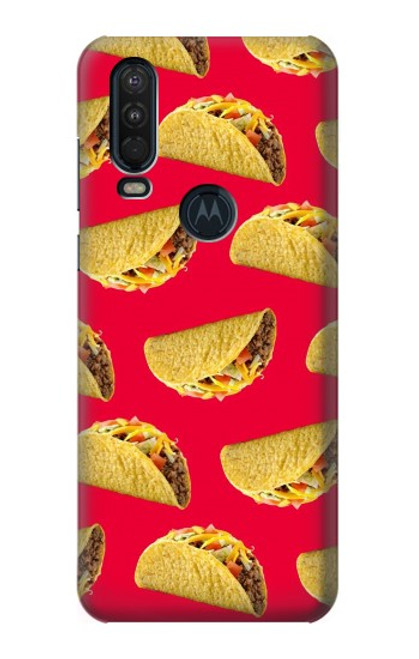 S3755 Mexican Taco Tacos Case For Motorola One Action (Moto P40 Power)