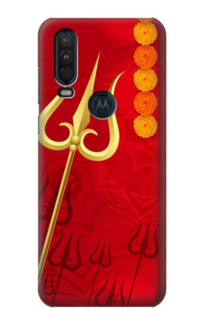 S3788 Shiv Trishul Case For Motorola One Action (Moto P40 Power)