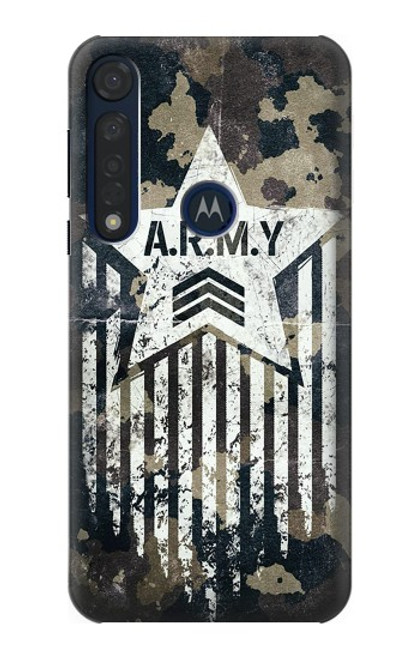 S3666 Army Camo Camouflage Case For Motorola Moto G8 Plus