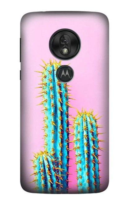 S3673 Cactus Case For Motorola Moto G7 Play