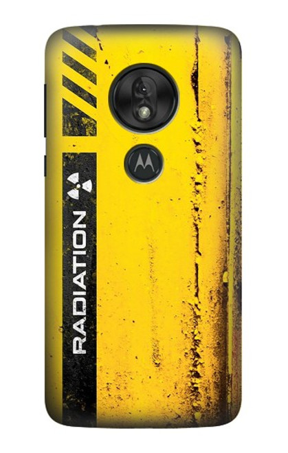 S3714 Radiation Warning Case For Motorola Moto G7 Power
