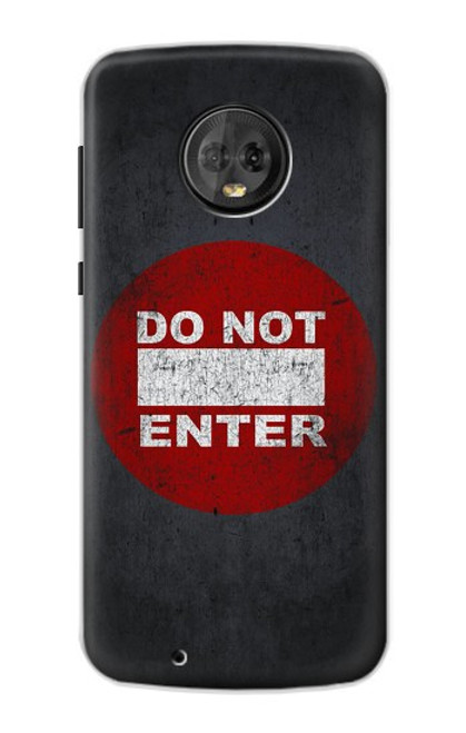 S3683 Do Not Enter Case For Motorola Moto G6