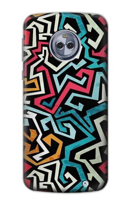 S3712 Pop Art Pattern Case For Motorola Moto X4