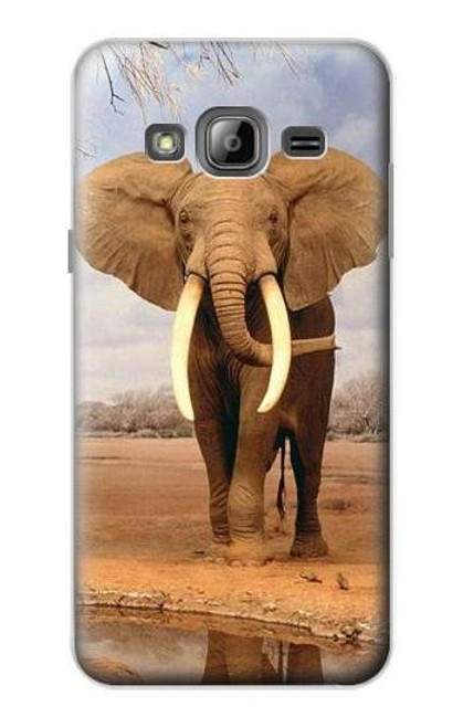 S0310 African Elephant Case For Samsung Galaxy J3 (2016)