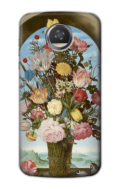 S3749 Vase of Flowers Case For Motorola Moto Z2 Play, Z2 Force