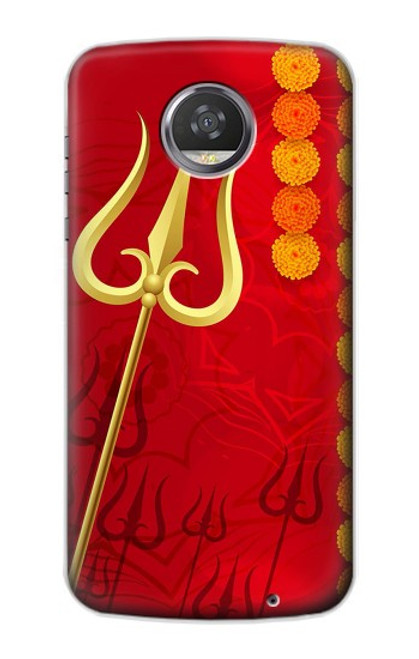 S3788 Shiv Trishul Case For Motorola Moto Z2 Play, Z2 Force
