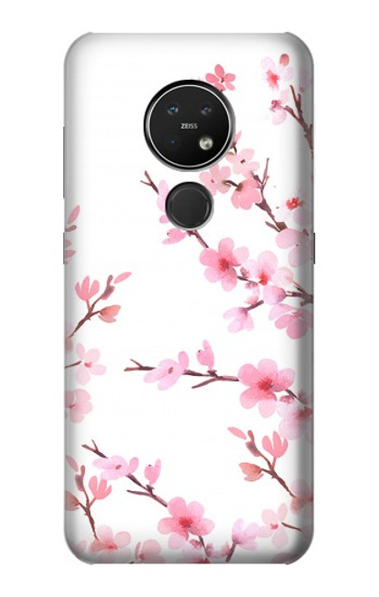 S3707 Pink Cherry Blossom Spring Flower Case For Nokia 7.2
