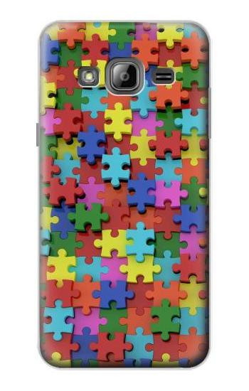 S0816 Puzzle Case For Samsung Galaxy J3 (2016)