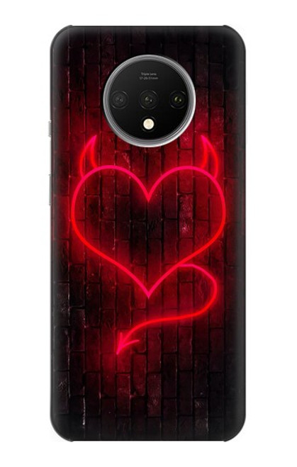 S3682 Devil Heart Case For OnePlus 7T