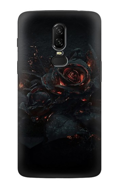 S3672 Burned Rose Case For OnePlus 6