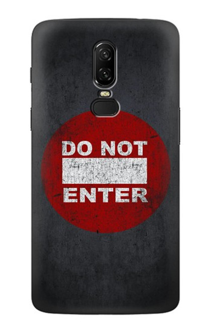S3683 Do Not Enter Case For OnePlus 6