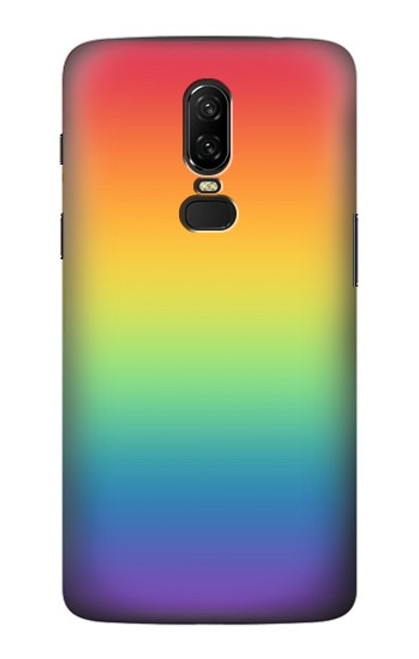 S3698 LGBT Gradient Pride Flag Case For OnePlus 6