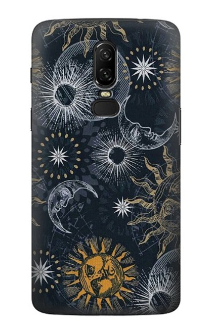 S3702 Moon and Sun Case For OnePlus 6