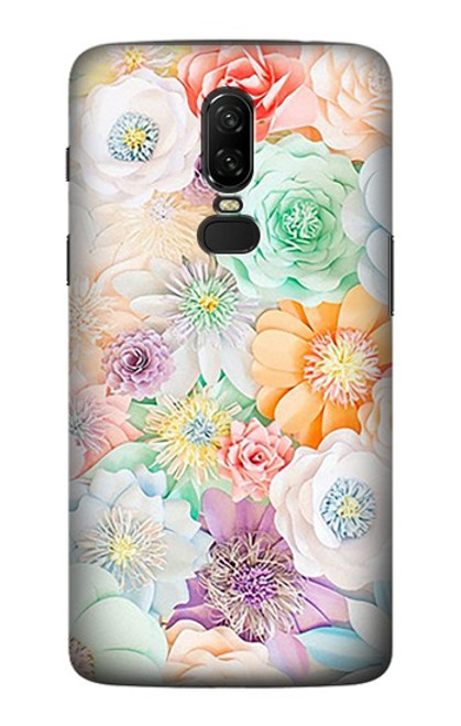 S3705 Pastel Floral Flower Case For OnePlus 6