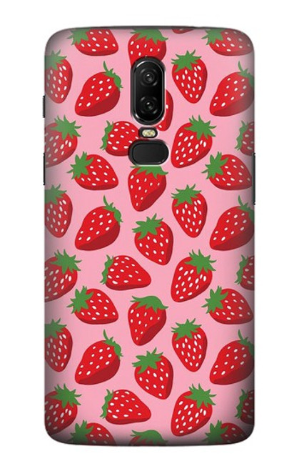 S3719 Strawberry Pattern Case For OnePlus 6