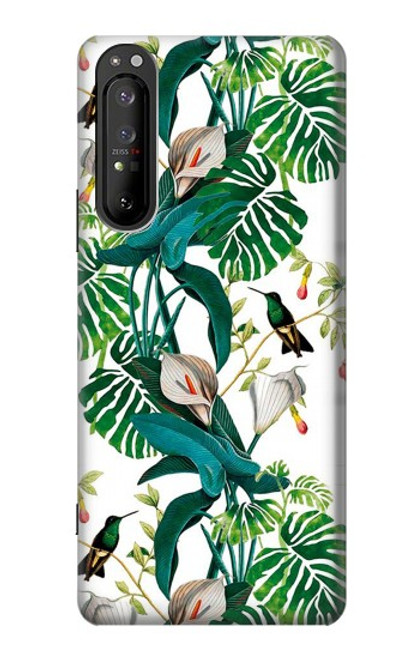 S3697 Leaf Life Birds Case For Sony Xperia 1 II