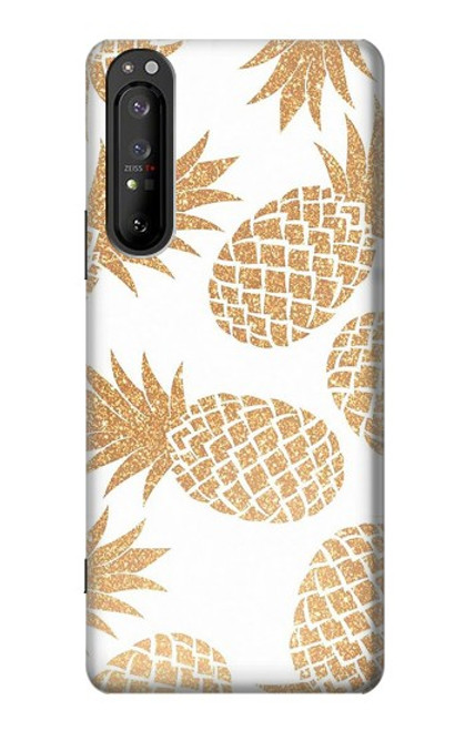 S3718 Seamless Pineapple Case For Sony Xperia 1 II