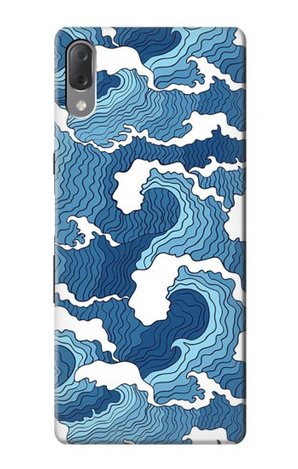 S3751 Wave Pattern Case For Sony Xperia L3