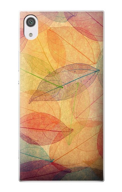 S3686 Fall Season Leaf Autumn Case For Sony Xperia XA1