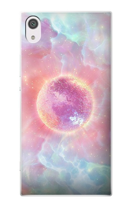 S3709 Pink Galaxy Case For Sony Xperia XA1